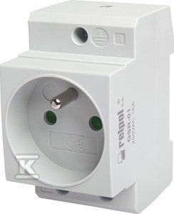 GNIAZDO GSR-01 – 250V, 16A, IP20 (SZT)