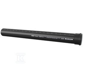 RURA PP-HT SITECH+ 160X3000 SANIT.CZARNA (SZT)