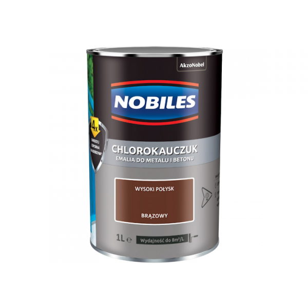 EMALIA CHLOROKAUCZUKOWA BRĄZOWA 0.9L (1 SZT)