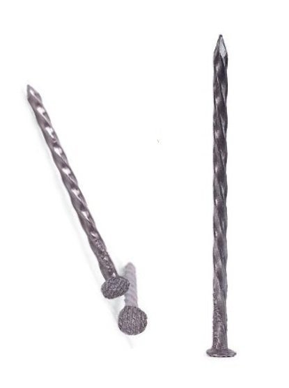 GWOŹDZIE KWADRATOWE SKRĘCANE OCYNKOWANE 3.0*80MM (1 KG)