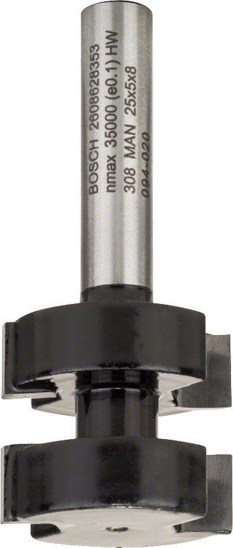 FREZ DO PROFILI 8*25*58MM (1 SZT)