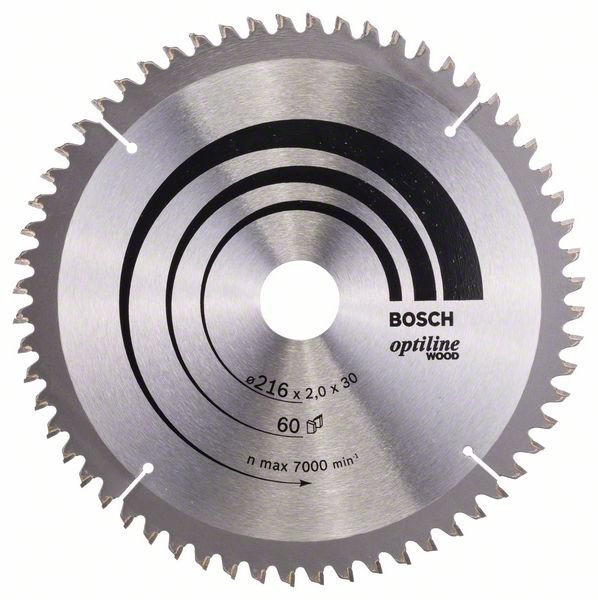 PIŁA TARCZOWA-T OPTILINE WOOD 216*2,0*30/Z60 (1 SZT)