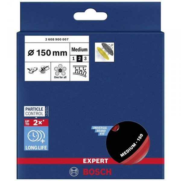 TALERZ SZLIFIERSKI EXPERT D150 ŚRD (1 SZT)