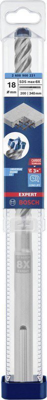 WIERTŁO DO MŁOTÓW SDS-MAX 8X EXPERT 18*200/340MM (1 SZT)