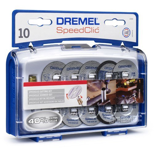 ZESTAW DO DREMEL SC690 TARCZE 10 SZT. + TRZPIEŃ (1 SZT)