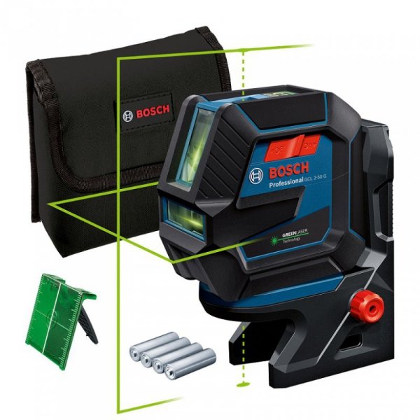 LASER KRZYŻOWY GCL 2-50 G ZIELONY (1 KPL)