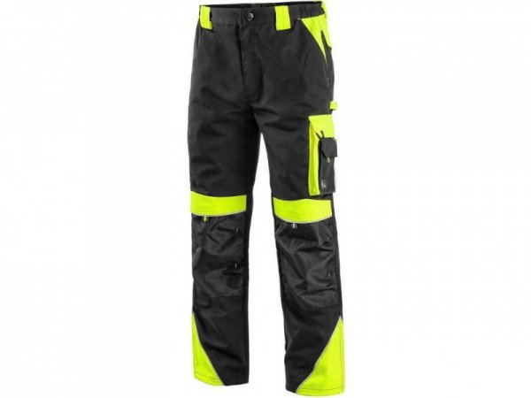 SPODNIE CXS DO PASA SIRIUS BRIGHTON CZARNO-ŻÓŁTE ROZM.50 (1 SZT)