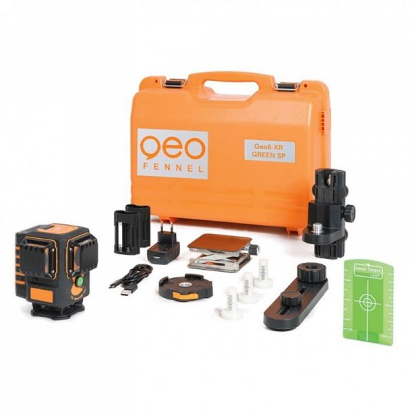 LASER LINIOWY KRZYŻOWY GEO6-XR GREEN SP (1 SZT)