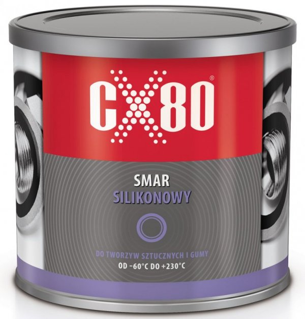 SMAR SILIKONOWY DO TWORZYW SZTUCZNYCH I GUM NSF H1 500G (1 SZT)