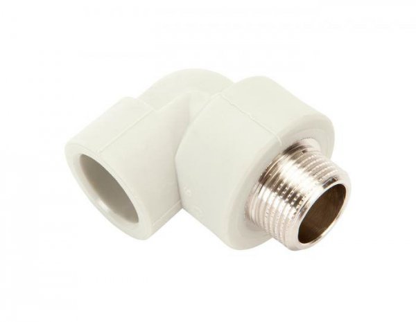 PP-R KOLANO GWINT ZEWNĘTRZNY 90 STOPNI  32MM X 1 PN20 (1 SZT)