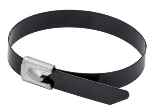 STALOWE OPASKI ZACISKOWE POWLEKANE 7.9*360MM SS304 20SZT. (1 OP)