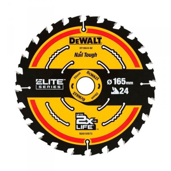 PIŁA TARCZOWA DO DREWNA ELITE 165*20MM 24 ZĘBY (1 SZT)