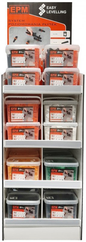 SYSTEM UKŁADANIA PŁYTEK EASY LEVELING 200 KLIPSÓW 1,5MM (1 OP)
