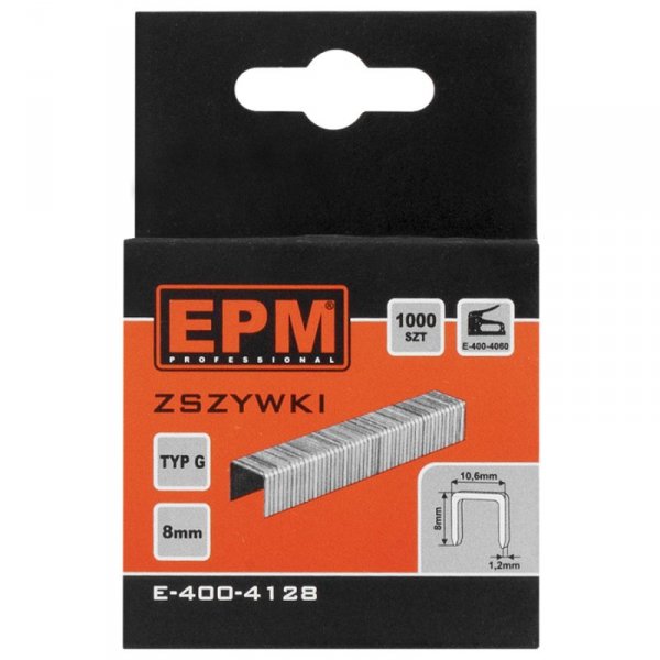 ZSZYWKI TYP G 1000SZT 10.6MM*1.2MM 8MM (1 OP)