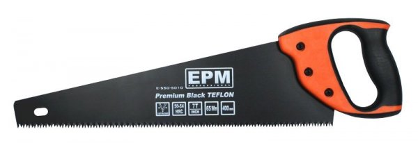PIŁA RĘCZNA TEFLONOWA 7 ZĘBÓW/CAL PREMIUM BLACK TEFLON 400MM (1 SZT)