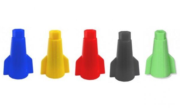 ZŁĄCZKA SKRĘTNA UNIWERSALNA 1-6MM2 ZSE 1-1.0/6.0 ŻÓŁTA (1 SZT)