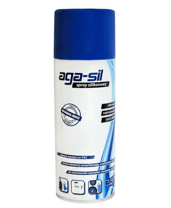 ŚRODEK POŚLIZGOWY W AREOZOLU AGA-SIL 400 ML (1 SZT)