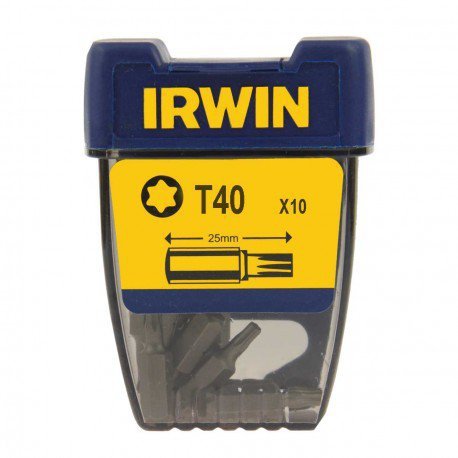 GROT, BIT, KOŃCÓWKA TYPU TORX 1/4&#039; 25MM 10 SZT. T40 (1 KPL)