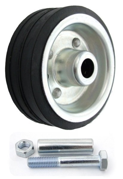 KOŁO METAL-GUMA 80MM BEZ OBUDOWY 2 (1 SZT)