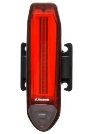 LAMPA ROWEROWA TYLNA 20LM ŁADOWALNA (1 SZT)