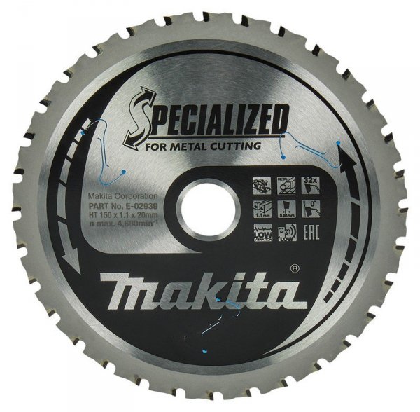 PIŁA SPIEKOWA DO METALU 150*20MM 32Z (1 SZT)