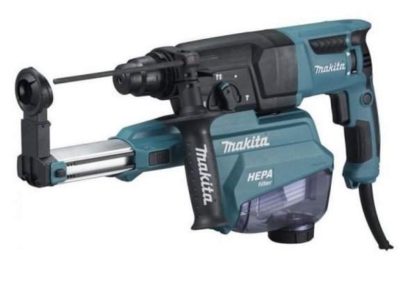 MŁOTOWIERTARKA SDS+ 800W Z POCHŁANIACZEM PYŁU (1 SZT)