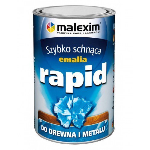 SZYBKO SCHNĄCA EMALIA ALKIDOWA RAPID BIAŁY MAT 0.7L (1 SZT)