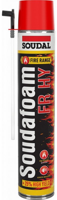 PIANKA OGNIOODPORNA WĘŻYKOWA SOUDAFOAM 750ML (1 SZT)