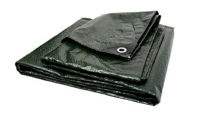 PLANDEKA 70G/M2 2*3M ZIELONA (1 SZT)