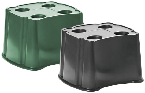 PODSTAWA ZBIORNIKA NA DESZCZÓWKĘ - ECO TANK - ZIELONY LEŚNY (1 SZT)