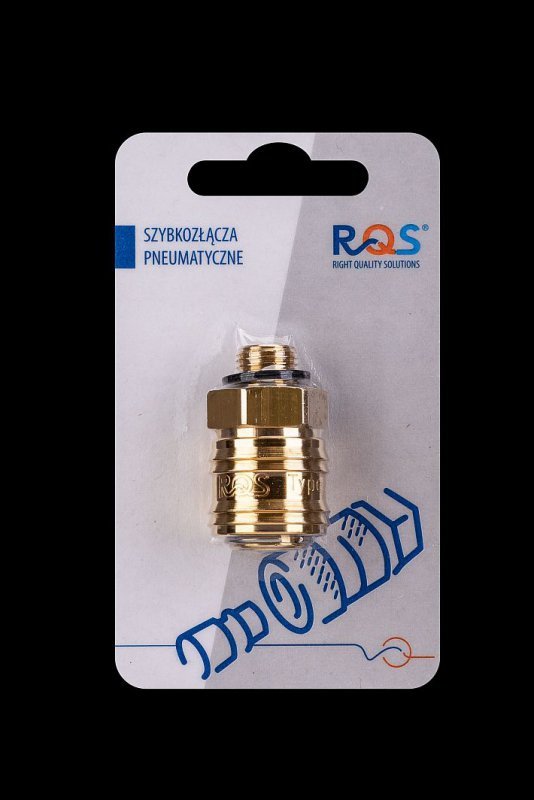 SZYBKOZŁĄCZE TYP 26 1/4&#039;&#039; GWINT ZEWNĘTRZNY RQS (1 SZT)
