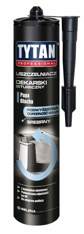 USZCZELNIACZ DEKARSKI KAUCZUKOWY TYTAN 280ML BEZBARWNY (1 SZT)
