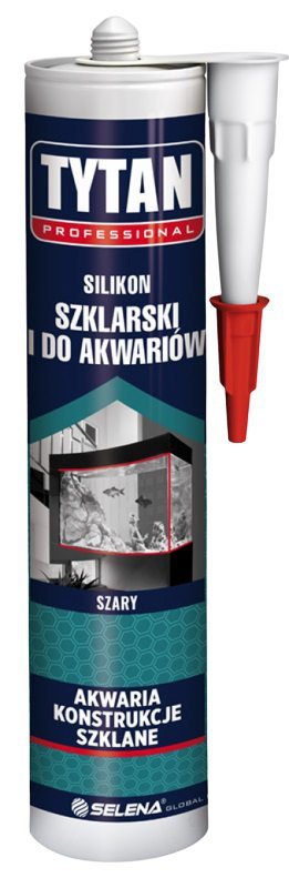 SILIKON SZKLARSKI I AKWARIOWY TYTAN 280ML BEZBARWNY (1 SZT)