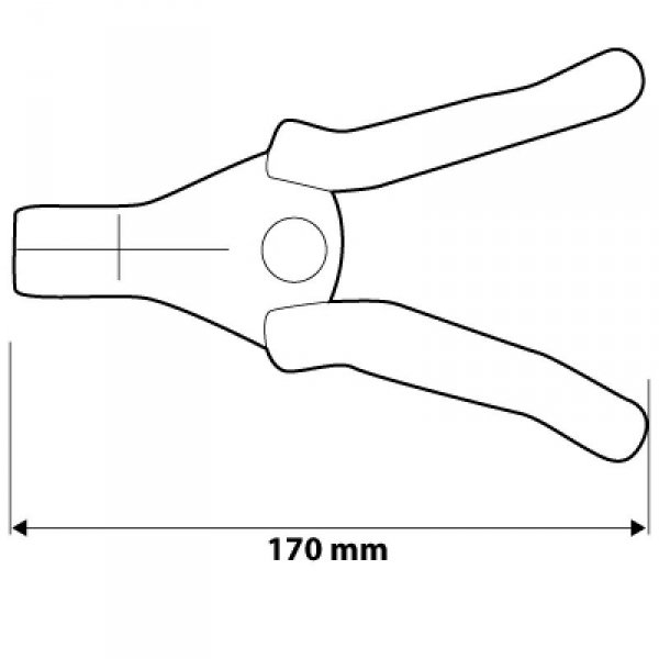 AUTOMATYCZNY ŚCIĄGACZ IZOLACJI 170MM (1 SZT)