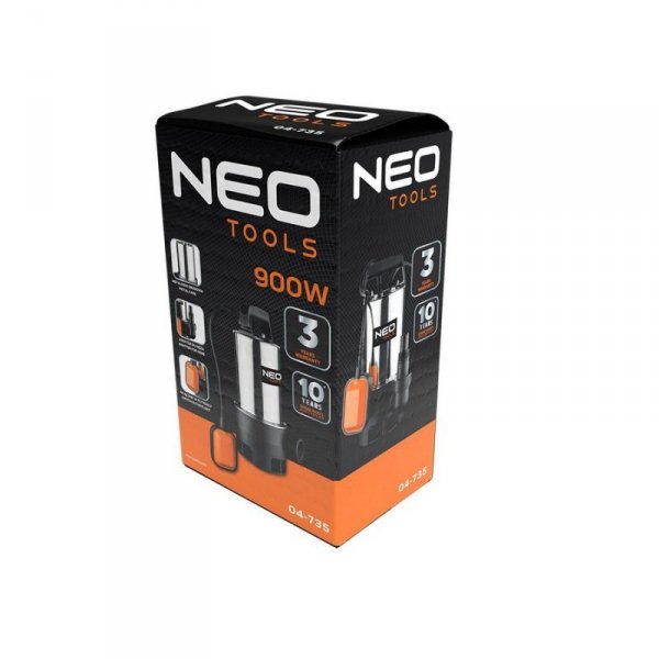 POMPA ZANURZENIOWA DO BRUDNEJ WODY 900W (1 SZT)