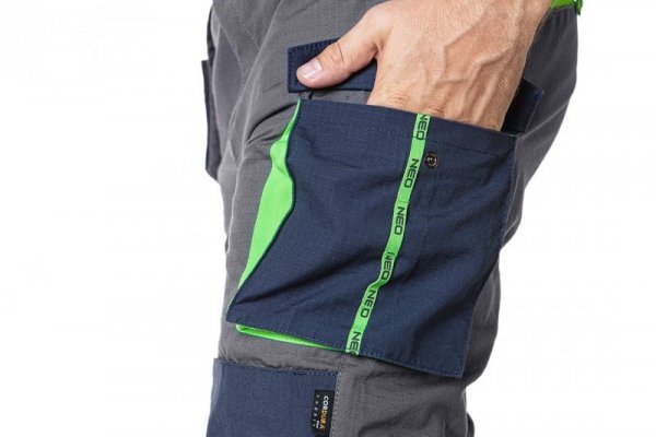 SPODNIE ROBOCZE PREMIUM 100% BAWEŁNA,RIPSTOP ROZMIAR M (1 SZT)