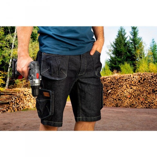 KRÓTKIE SPODENKI DENIM ROZMIAR L (1 SZT)