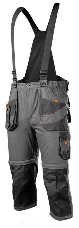 SPODNIE ROBOCZE NA SZELKACH 6W1, ROZMIAR XXXL (1 SZT)