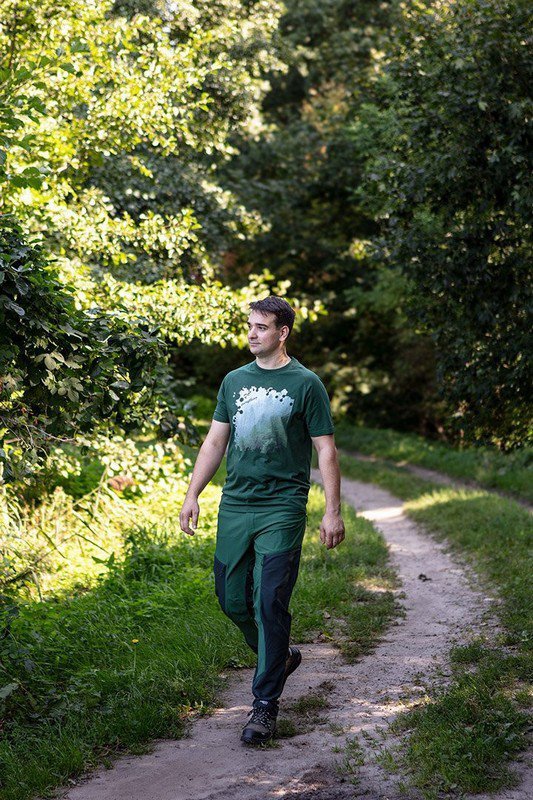 T-SHIRT OUTDOOR LAS ROZMIAR XL (1 SZT)