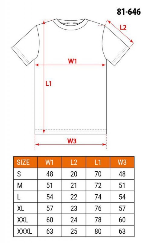 T-SHIRT BIAŁY ROZMIAR S (1 KPL)