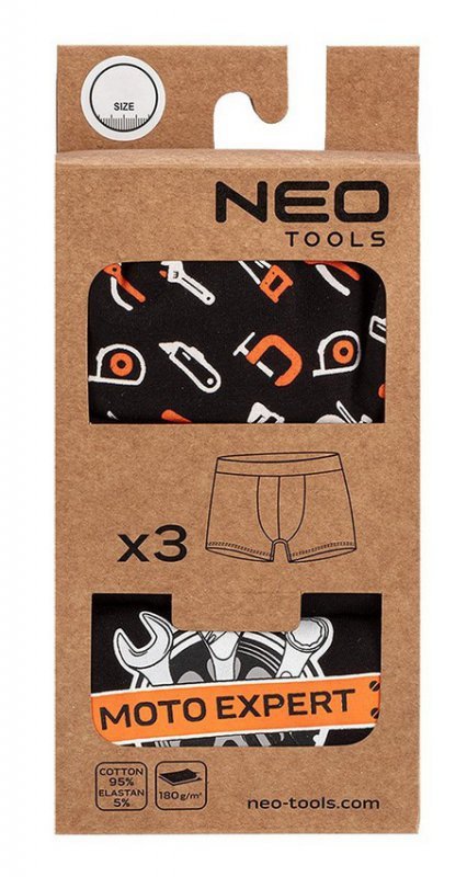 BOKSERKI BASIC 3-PACK ROZMIAR M (1 KPL)