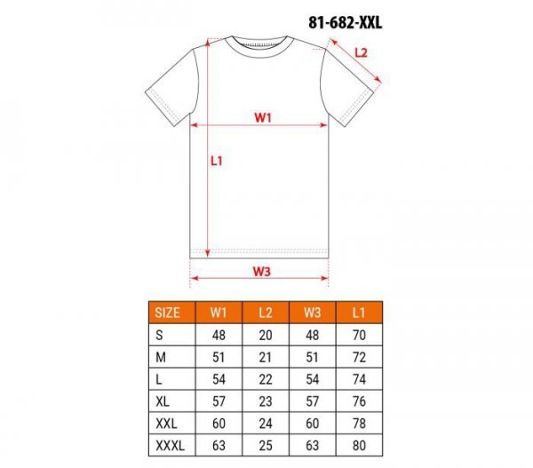 T-SHIRT Z NADRUKIEM MECHANIK ROZMIAR M (1 SZT)