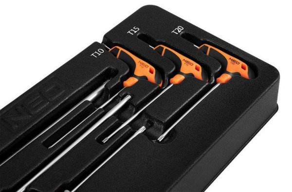 KLUCZE TORX 6SZT.WKŁADKA. (1 SZT)