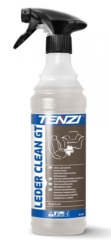 ŚRODEK DO CZYSZCZENIA SKÓRZ. TAPICERKI LEDER CLEAN GT 0.6L (1 SZT)