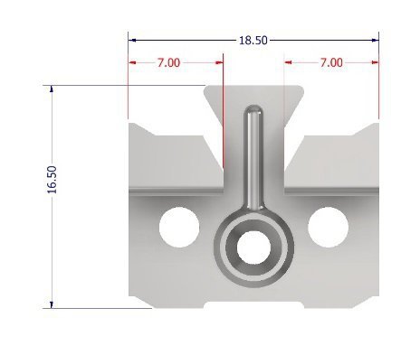 KLAMERKI BOAZERYJNE 3.0MM/100 (1 OP)