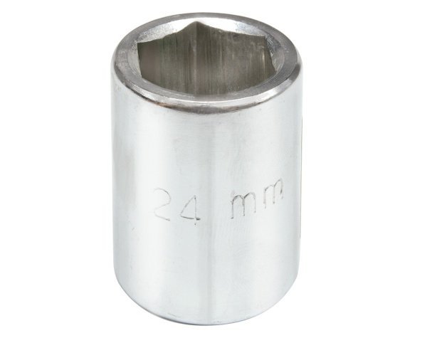 NASADKA KRÓTKA 6-KĄTNA CHROMOWANA 3/4&#039;&#039; 24MM (1 SZT)
