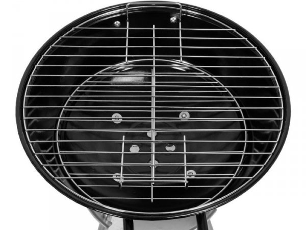 GRILL WĘGLOWY OKRĄGŁY Z POKROWCEM, RUSZT 41CM (1 SZT)