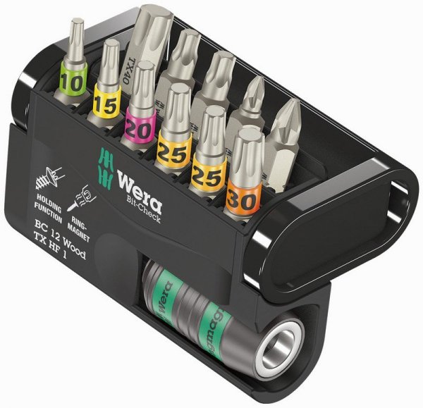 ZESTAW BIT-CHECK 12 WOOD TX HF 1, 12 CZ. (1 KPL)