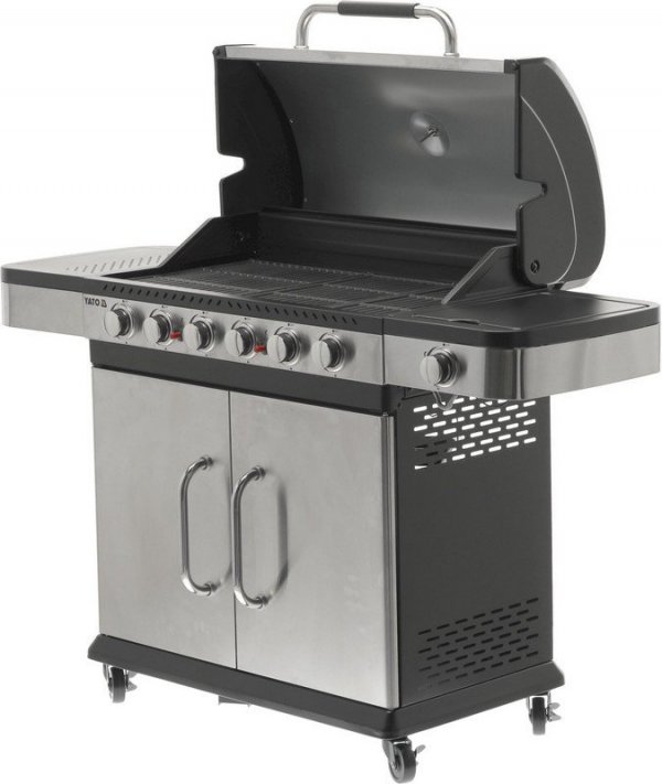 GRILL GAZOWY 6+1 STAL NIERDZEWNA 20.2KW (1 SZT)