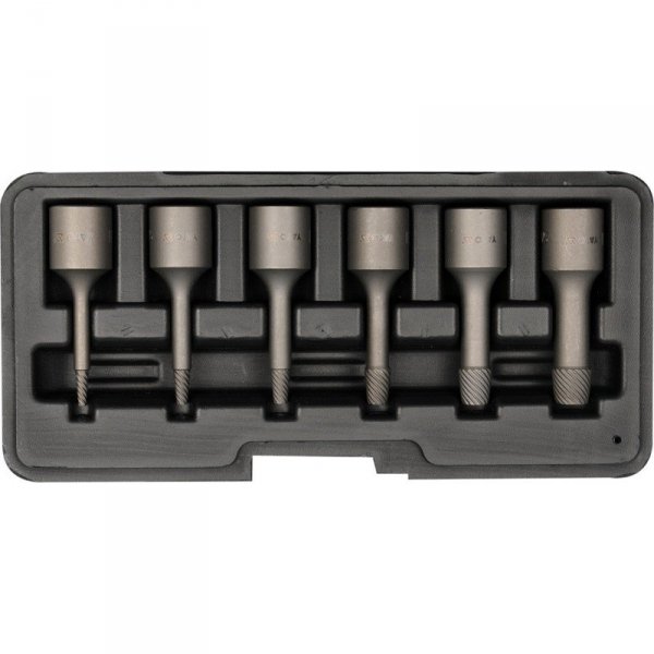 ZESTAW WYKRĘTAKÓW DO SZPILEK 6 CZĘŚCI 3/8&#039;&#039; (1 KPL)